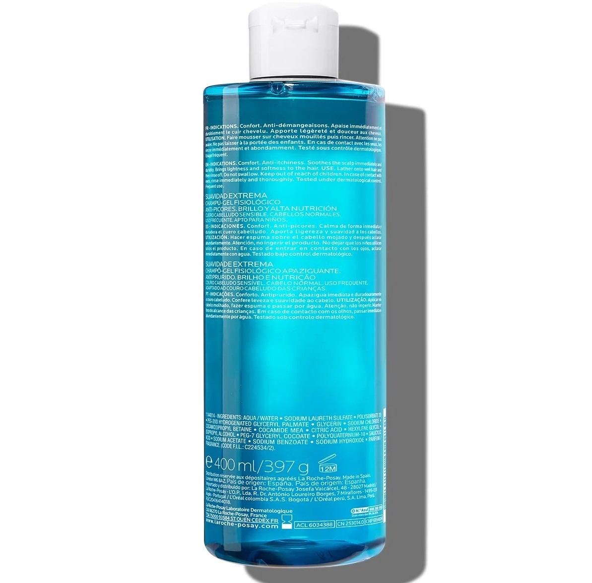 la roche posay kerium szampon extremalnie delikatny 400 ml la roche posay kerium szampon extremalnie delikatny 400 ml